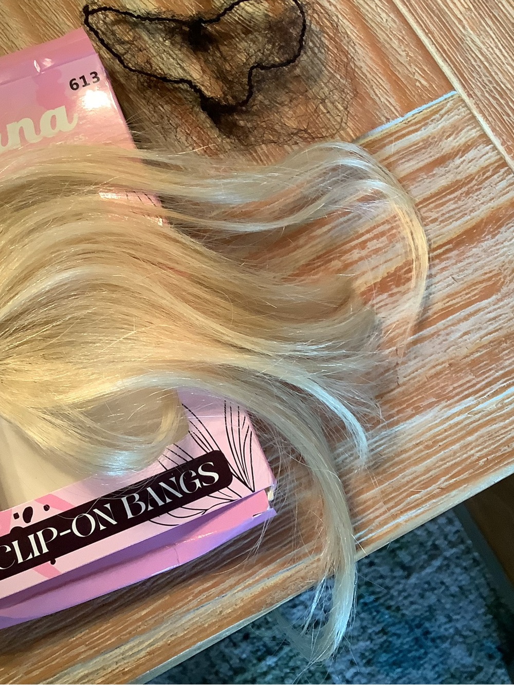 Eterna Clip-On Bangs in Light Blonde (613)